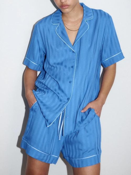 Triumph Amourette Spotlight blue pyjama pant