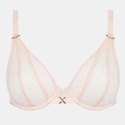 Chantelle Xquisite pink non-padded bra