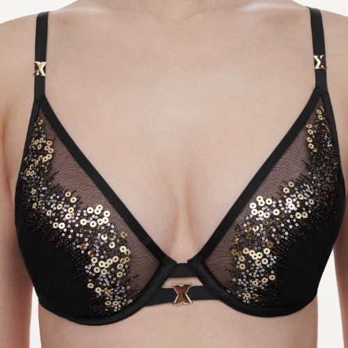 Chantelle Genesis black padded bra