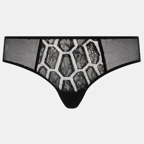 Chantelle Reptilia black short