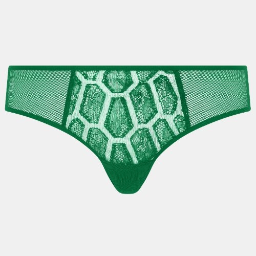 Chantelle Reptilia green short