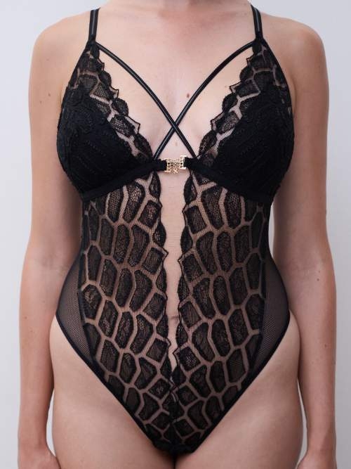 Chantelle Reptilia black body