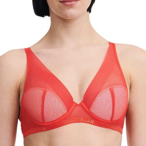 Chantelle XPose red padded bra