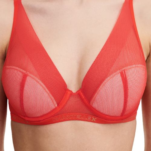Chantelle XPose red padded bra