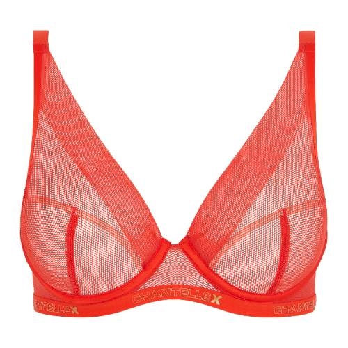 Chantelle XPose red padded bra