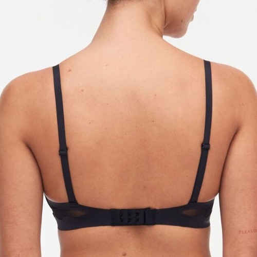 Chantelle Pure Light black wireless bra