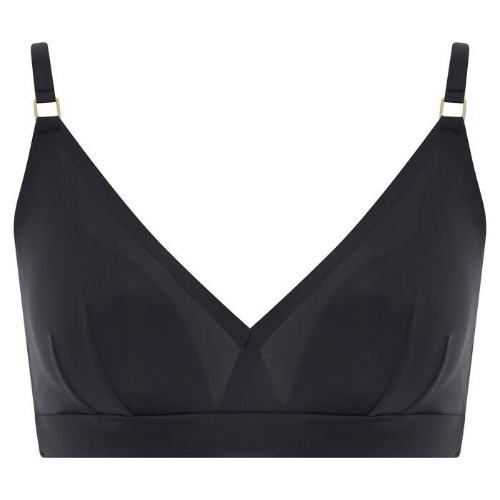 Chantelle Pure Light black wireless bra