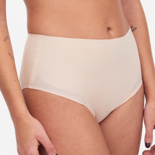 Chantelle Pure Light beige high waist brief