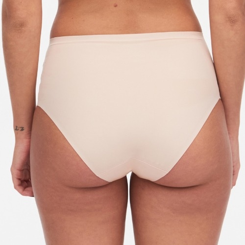 Chantelle Pure Light beige high waist brief
