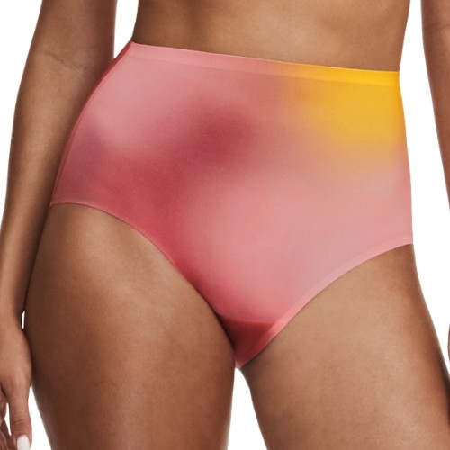 Chantelle SoftStretch pink high waist brief