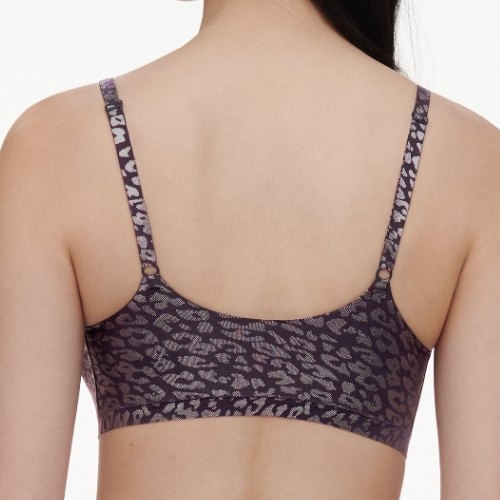 Chantelle SoftStretch grey wireless bra