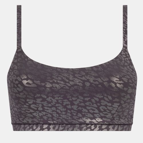 Chantelle SoftStretch grey wireless bra