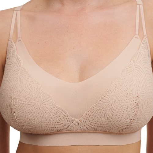 Chantelle SoftStretch beige padded bra