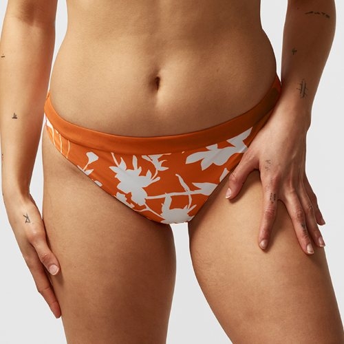 Chantelle Swimwear Tropical orange bikini brief