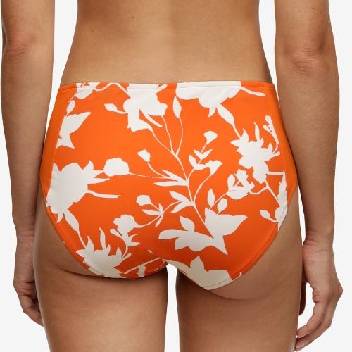 Chantelle Swimwear Tropical orange bikini brief