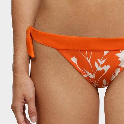 Chantelle Swimwear Tropical orange bikini brief