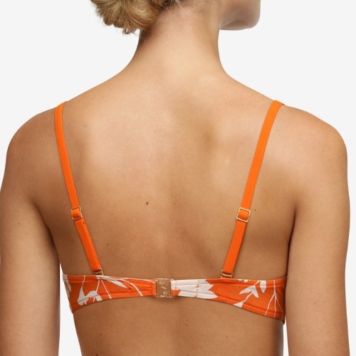 Chantelle Swimwear Tropical orange padded bikini bra