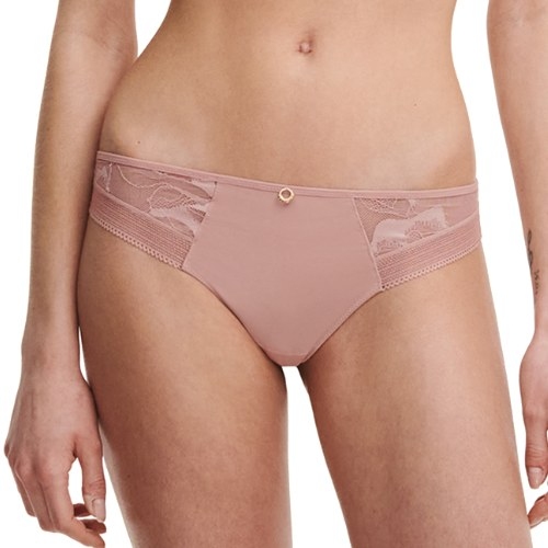 Chantelle True Lace pink brief