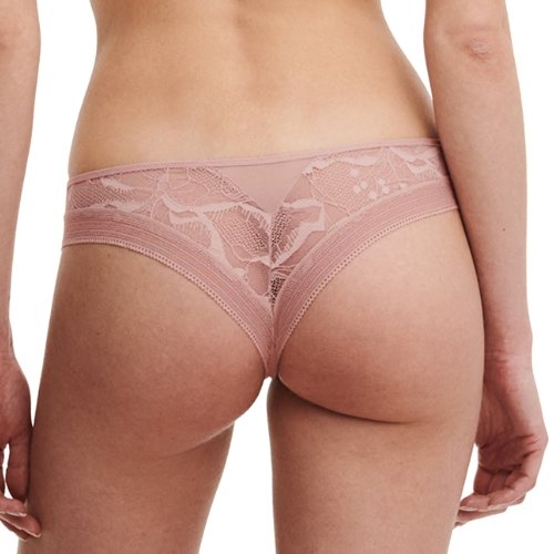 Chantelle True Lace pink brief