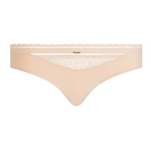 Chantelle Monogram beige brief