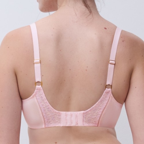 Chantelle Monogram pink non-padded bra