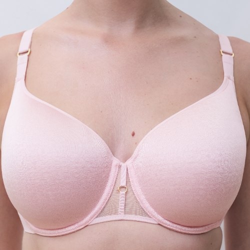 Chantelle One Mono pink padded bra