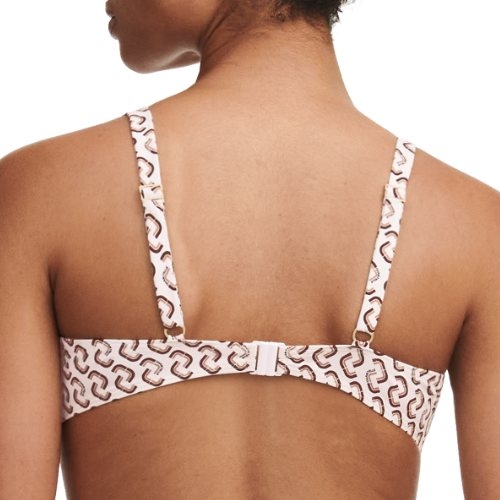 Chantelle Swimwear Authentic print padded bikini bra