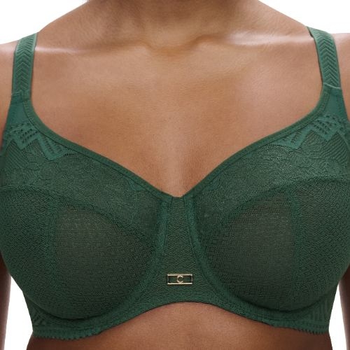 Chantelle Origins green non-padded bra
