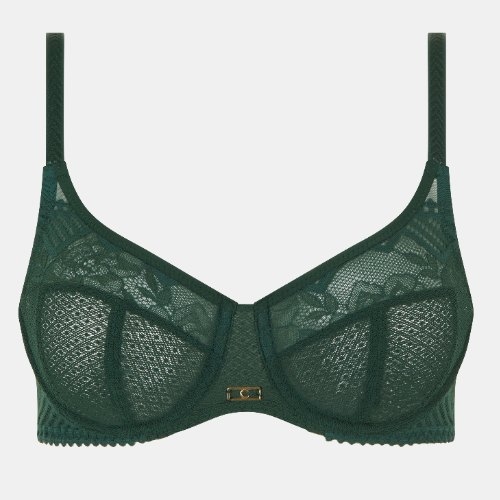 Chantelle Origins green non-padded bra