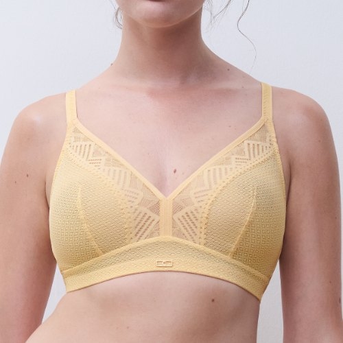Chantelle Origins yellow wireless bra