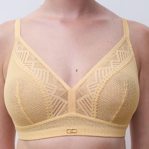 Chantelle Origins yellow wireless bra