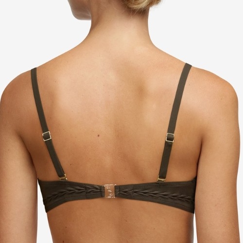 Chantelle Swimwear Vibrant brown padded bikini bra