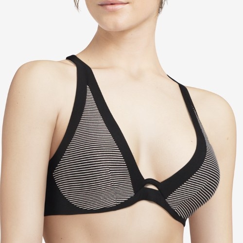 Chantelle Swimwear Vibrant black padded bra