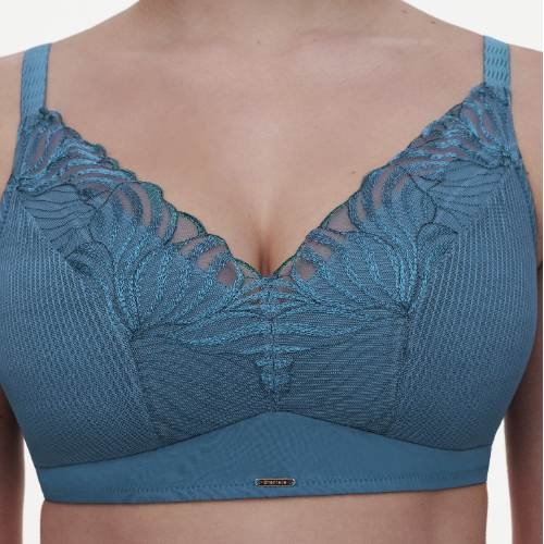 Chantelle Legend jeans blue wireless bra