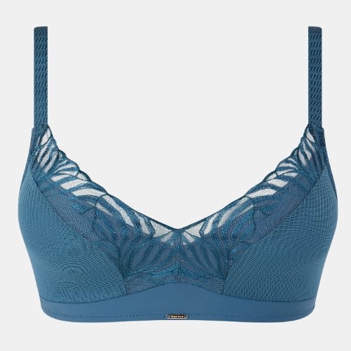 Chantelle Legend jeans blue wireless bra