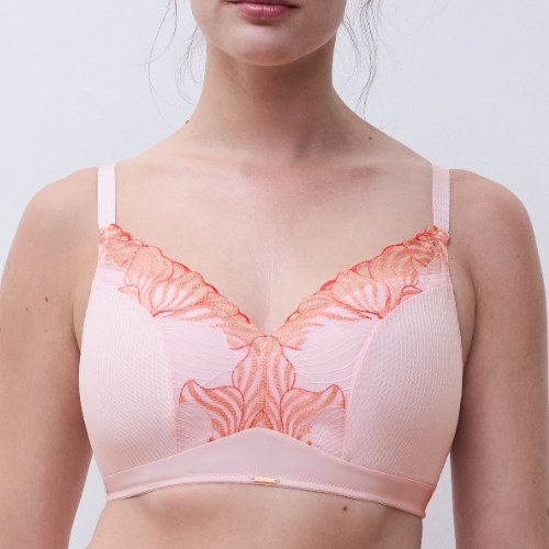 Chantelle Legend pink wireless bra