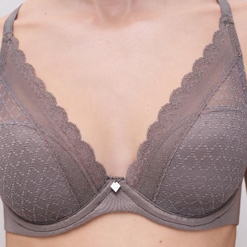 Chantelle Norah Chic mole grey padded bra