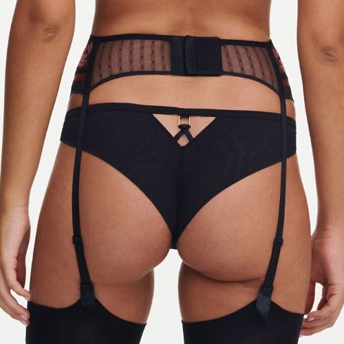 Chantelle New Romance black suspender
