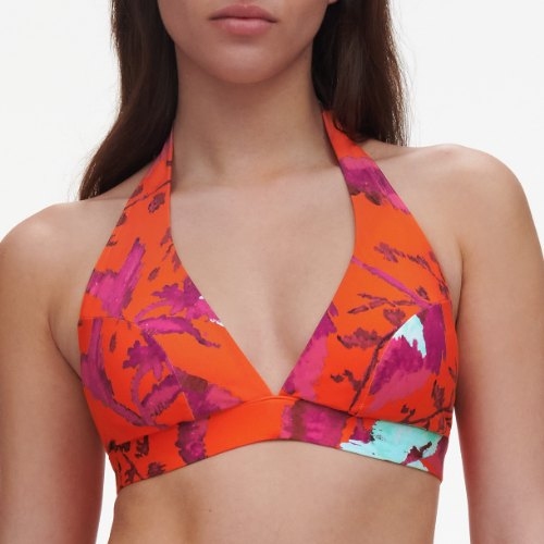 Chantelle Swimwear Icon orange non-padded bra