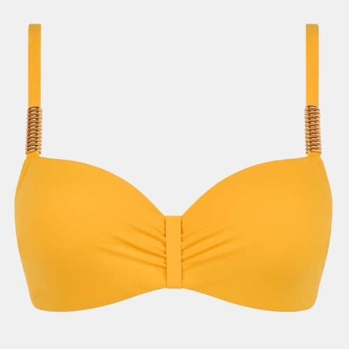 Chantelle Swimwear Icon yellow padded bikini bra