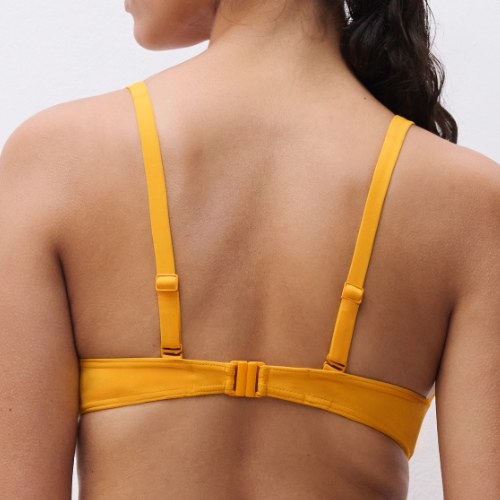 Chantelle Swimwear Icon yellow push up bikini bra