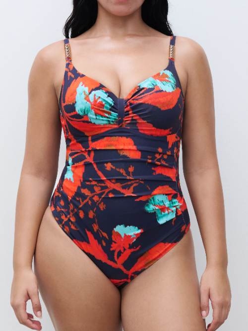 Chantelle Swimwear Icon grey bathingsuit
