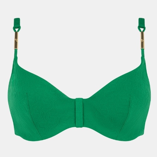 Chantelle Swimwear Hera green soft-cup bikini bra