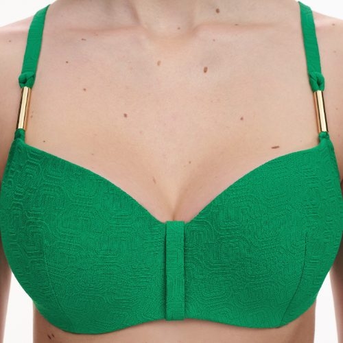 Chantelle Swimwear Hera green padded bikini bra