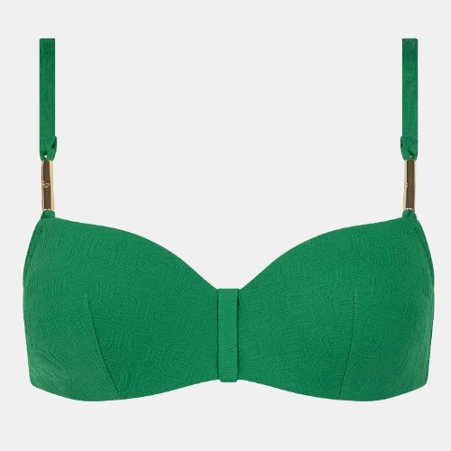 Chantelle Swimwear Hera green padded bikini bra
