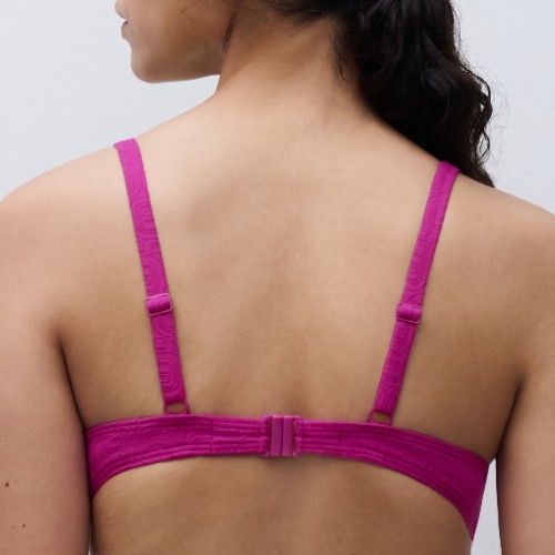 Chantelle Swimwear Hera fuchsia padded bikini bra