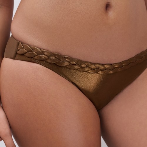 Chantelle Swimwear Shaman bronze bikini brief