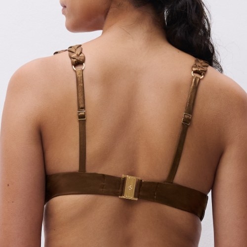 Chantelle Swimwear Shaman bronze push up bikini bra