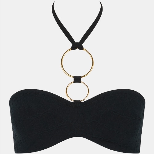 Chantelle Swimwear Eclipse black soft-cup bikini bra