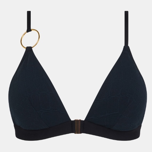 Chantelle Swimwear Eclipse black soft-cup bikini bra